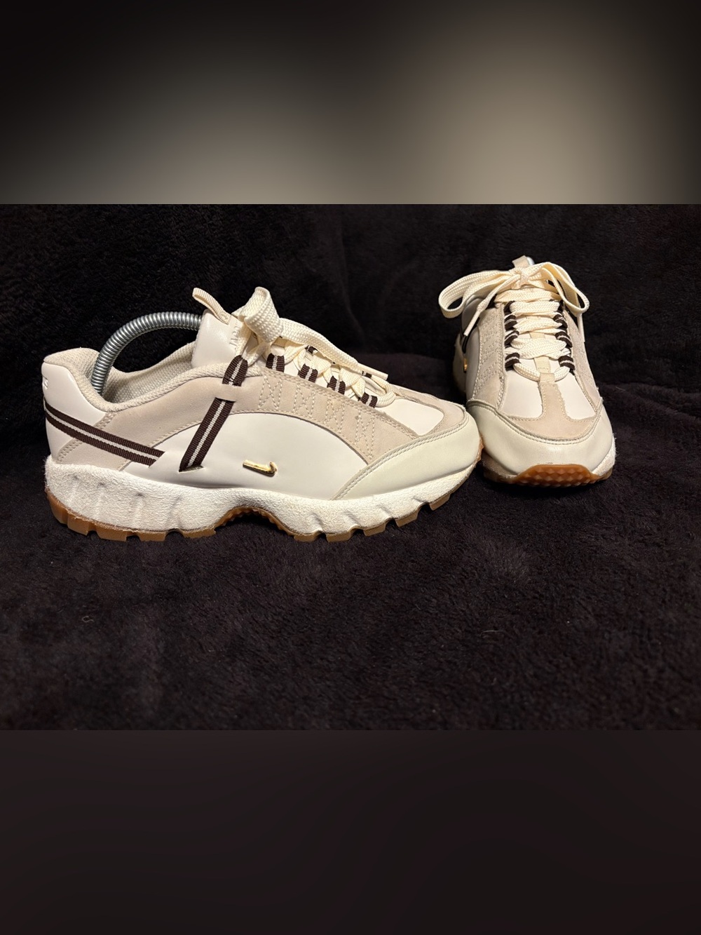 Nike x Jacouemus DR0420-001 2022 Air Humara LX Light Bone Shoes Men’s 8 EUC